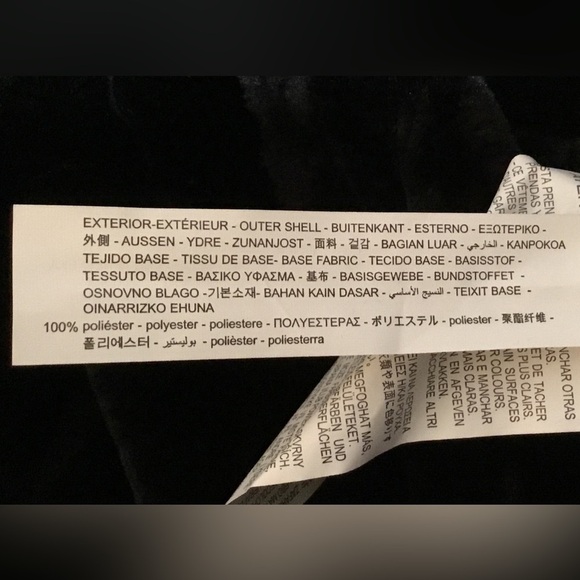 Zara Black Faux Leather Shearling Biker Jacket - Picture 9 of 12